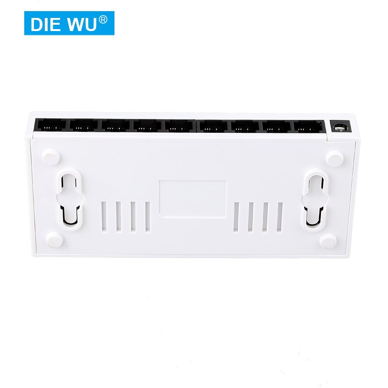 TXE091 9-Port 10/100M Ijzer/Plastic Shell Ethernet Network Switch/Ethernet Splitter/Plug & Play/Verkeer Optimalisatie/Unmanaged