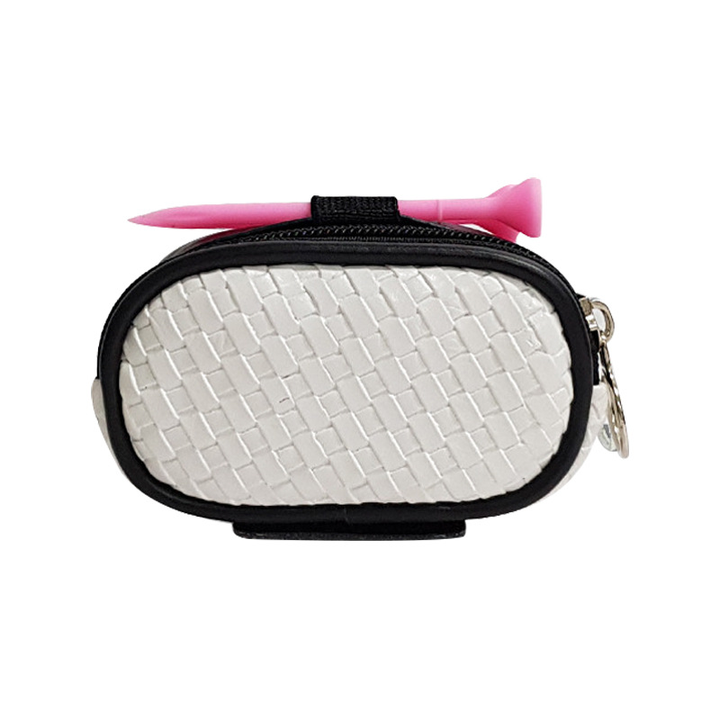Small Mini Golf Storage Waist Bag Golf Bag Zipper Lattice GOLF Bag Pro Storage Accessories Container