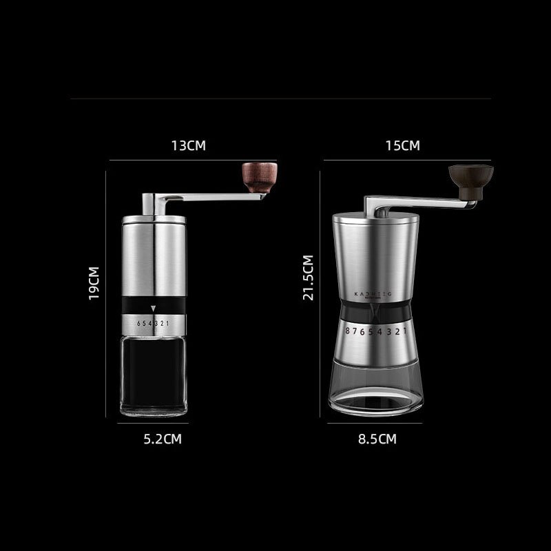 Barista Caffe Adjustable Coffee Grinder Italian Espresso Coffee Beans Machine Portable Coffee Maker Cafe Coffee Machine Washed