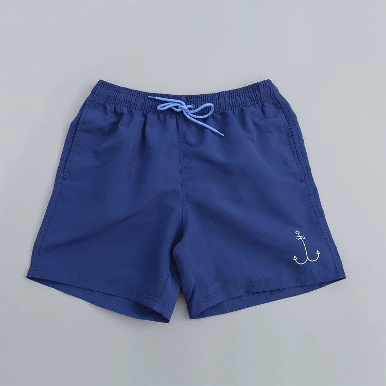 niños nadar bañadores de los hombres pantalones de playa pantalones cortos bañadores bañador para la playa natación pantalones deporte Surffing pantalones cortos: Blue / M