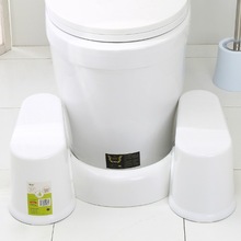 Non-Slip Removable Toilet Step Stool Bathroom Aid For Constipation Piles Relief