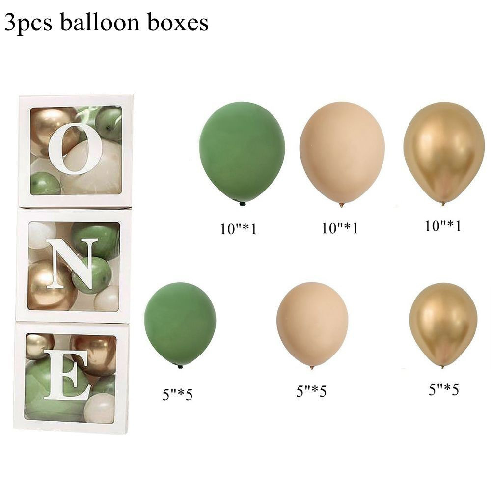 Wild Dieren Ballon Toren met Gouden 1-9 Nummer Ballon voor Jongen Jungle Safari Verjaardagsfeestje Decoratie Bos Party Supply