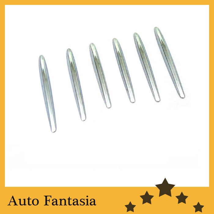 Chrome Hood Vent Trim Fin Covers for Mercedes Benz R172 SLK Class