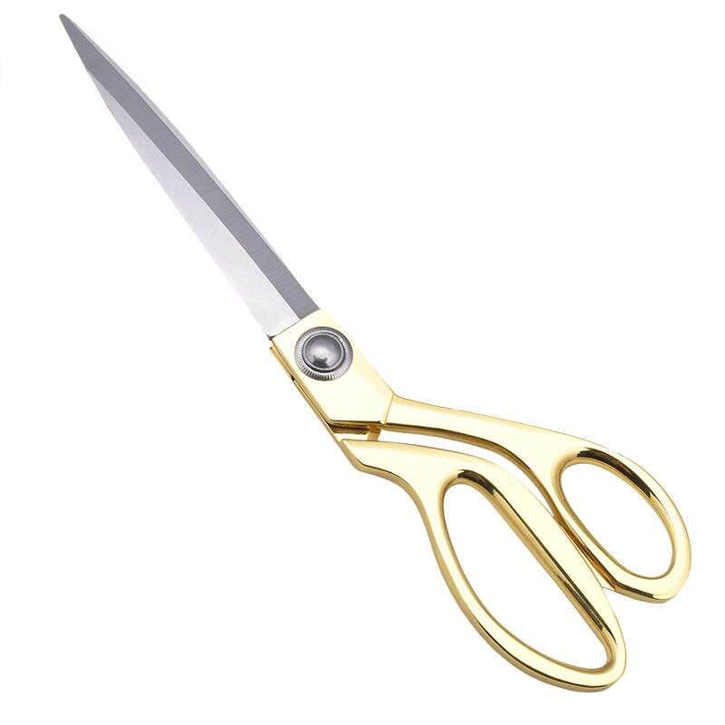 10.5 ''Goud Naaien Textiel Leer Kleermakerij Schaar Cut Craft Bekleding Denim Stof Cutter Tailor Shear Pinking Tool