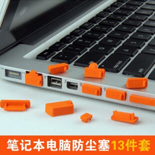 13Pcs Set Kleurrijke Silicone Anti Dust Plug Cover Stopper Laptop Stof Plug Laptop Stofdicht Usb Stof Plug Computer Accessoires