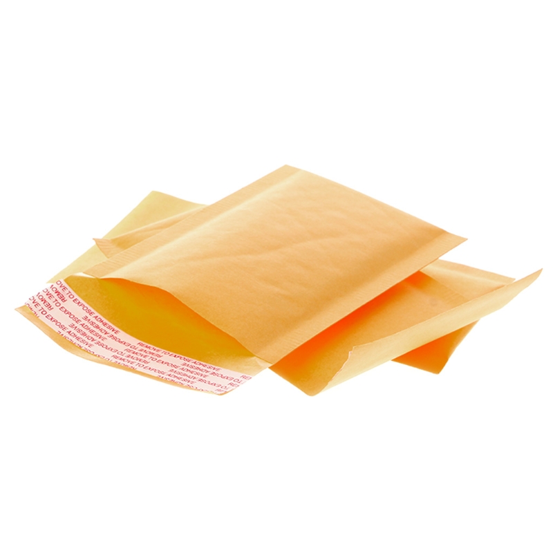 Buste di spedizione in carta per buste postali imbottite gialle da 10 pezzi kraft bolla mailer