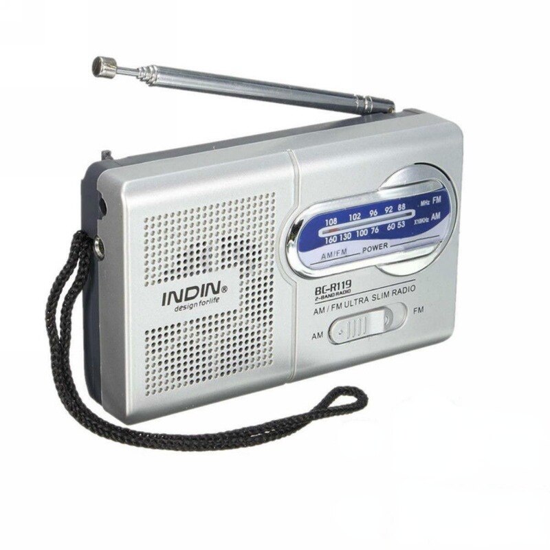 Radiovastaanotin ulkokäyttöön kannettava am/fm radioantenni teleskooppivastaanottimen antenni 3v monitoimivanhusten radio diy fm  r119