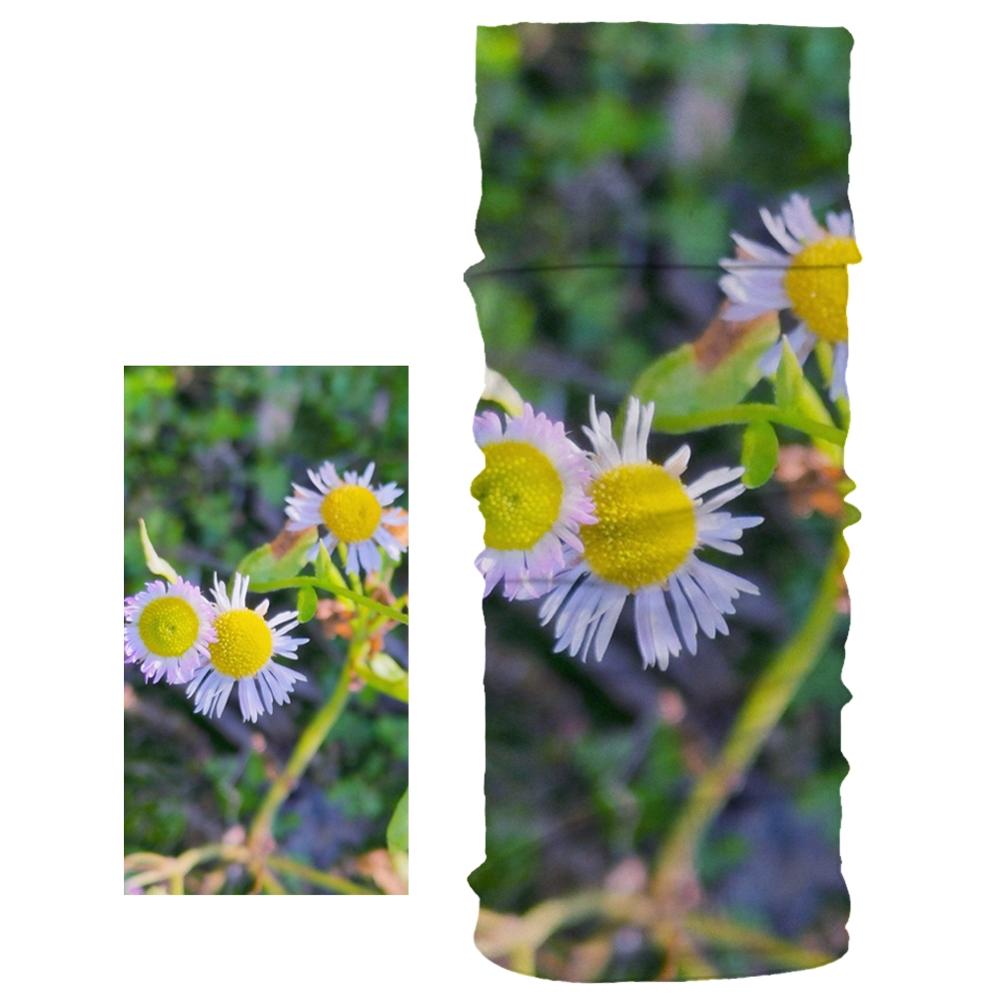 Dustproof Scarf Silk Scarf Small Daisy Pattern Trend Men and Women Unisex Magic Tube Scarf Four Seasons Universal: 17