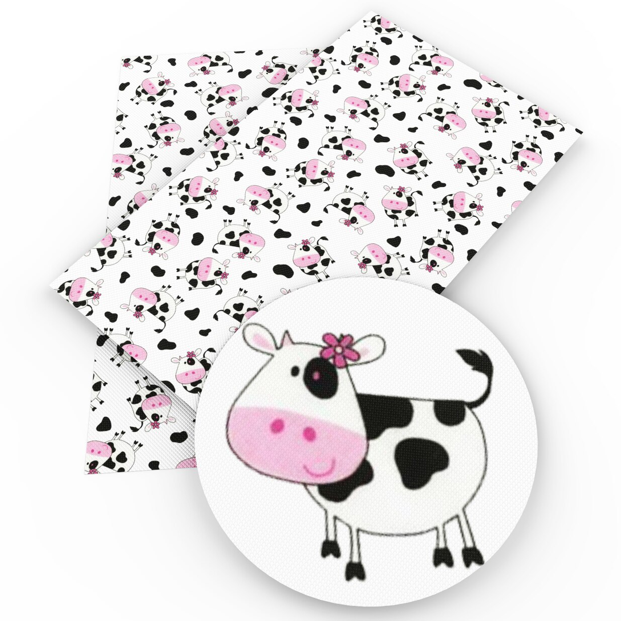 Patchwork Kuh Pferd Polyester Baumwolle Stoff für Gewebe freundlicher NäHenne Quilten Stoffe Hand Material DIY,c14065: 1114698