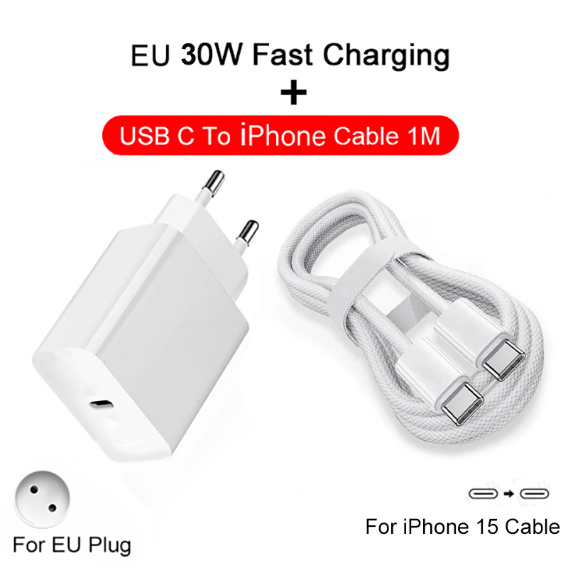 Apple Original Magsafe draadloze oplader voor iPhone 15 14 13 12 11 Pro Max SE Mini X XS XR 8 Plus snel opladen Type C Lightning-kabel: WHITE