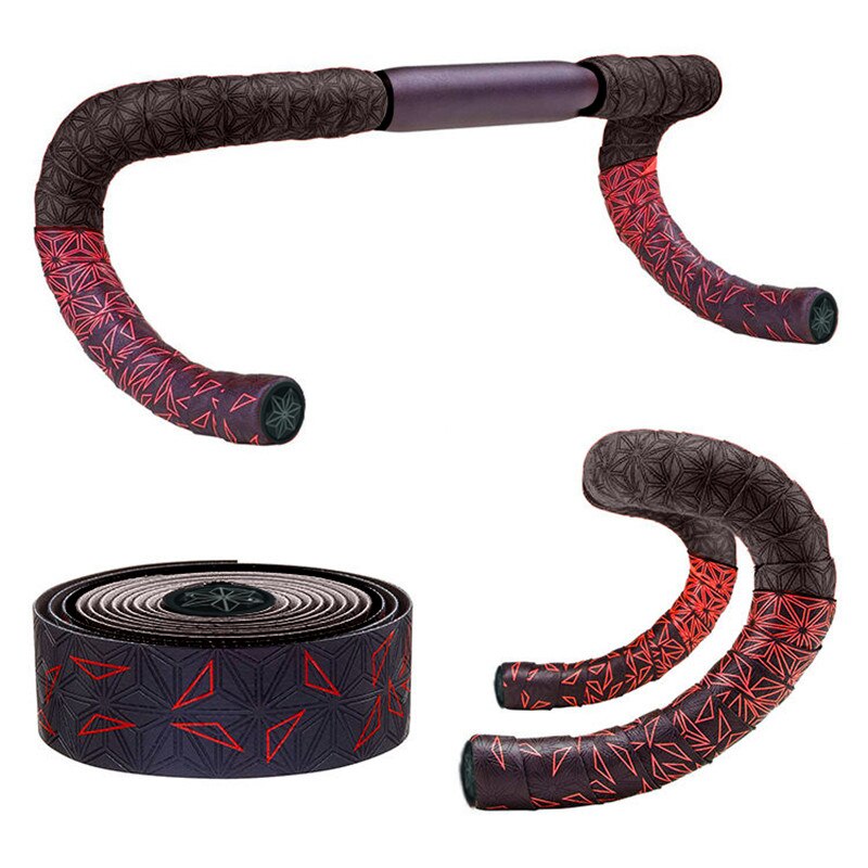 Racefiets Stuurlint Zachte Ademende Mtb Racefiets Stuur Riem Anti-Slip Pu + Eva Stuur Strap fiets Accessoires