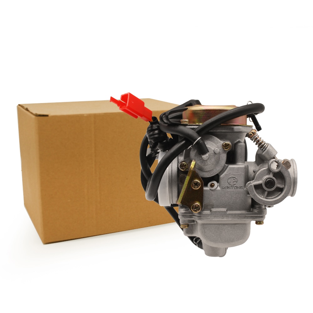 Carburateur Complet Pour E-Ton Yukon 150 Et Challenger - 24mm Avec Starter Électronique - Prêt à Monter