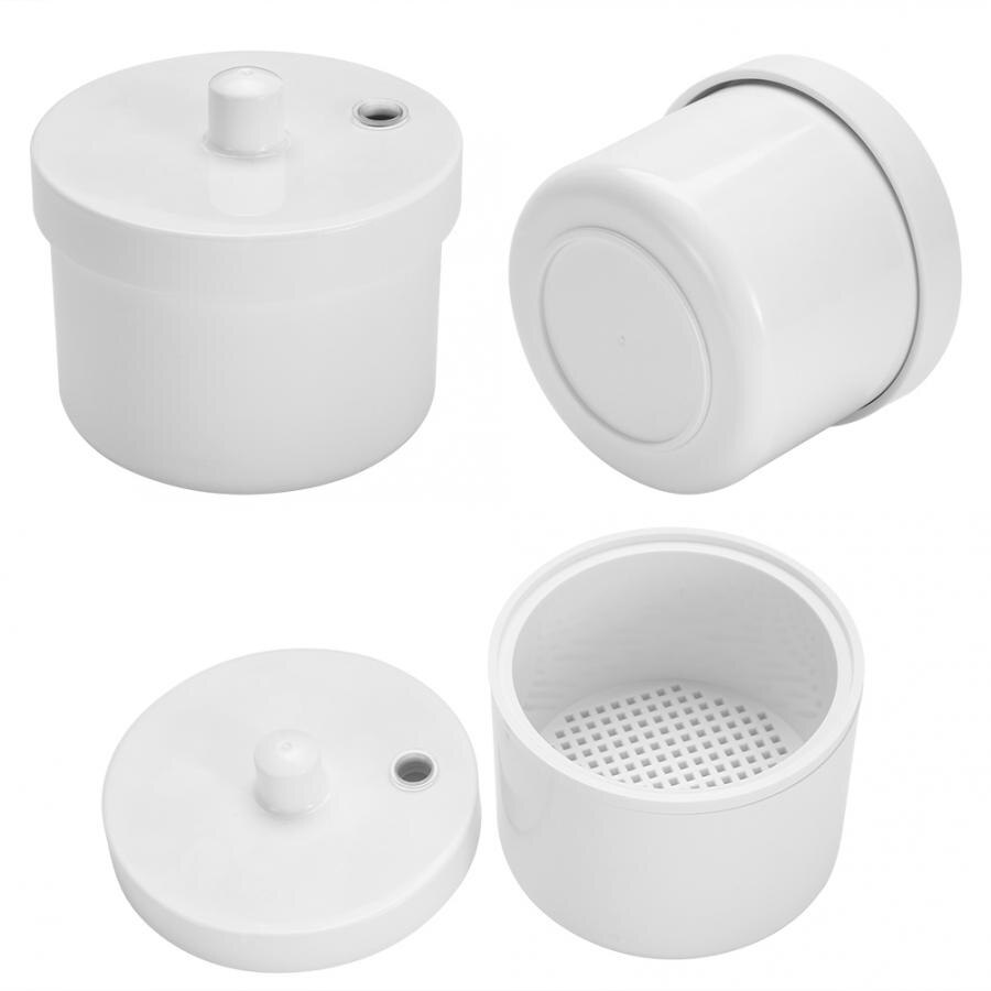 Multifunctional Nail Art Disinfection Round Box Sterilizer Pot Clean Jar for Nail Art Metal Tools Manicure Accessories