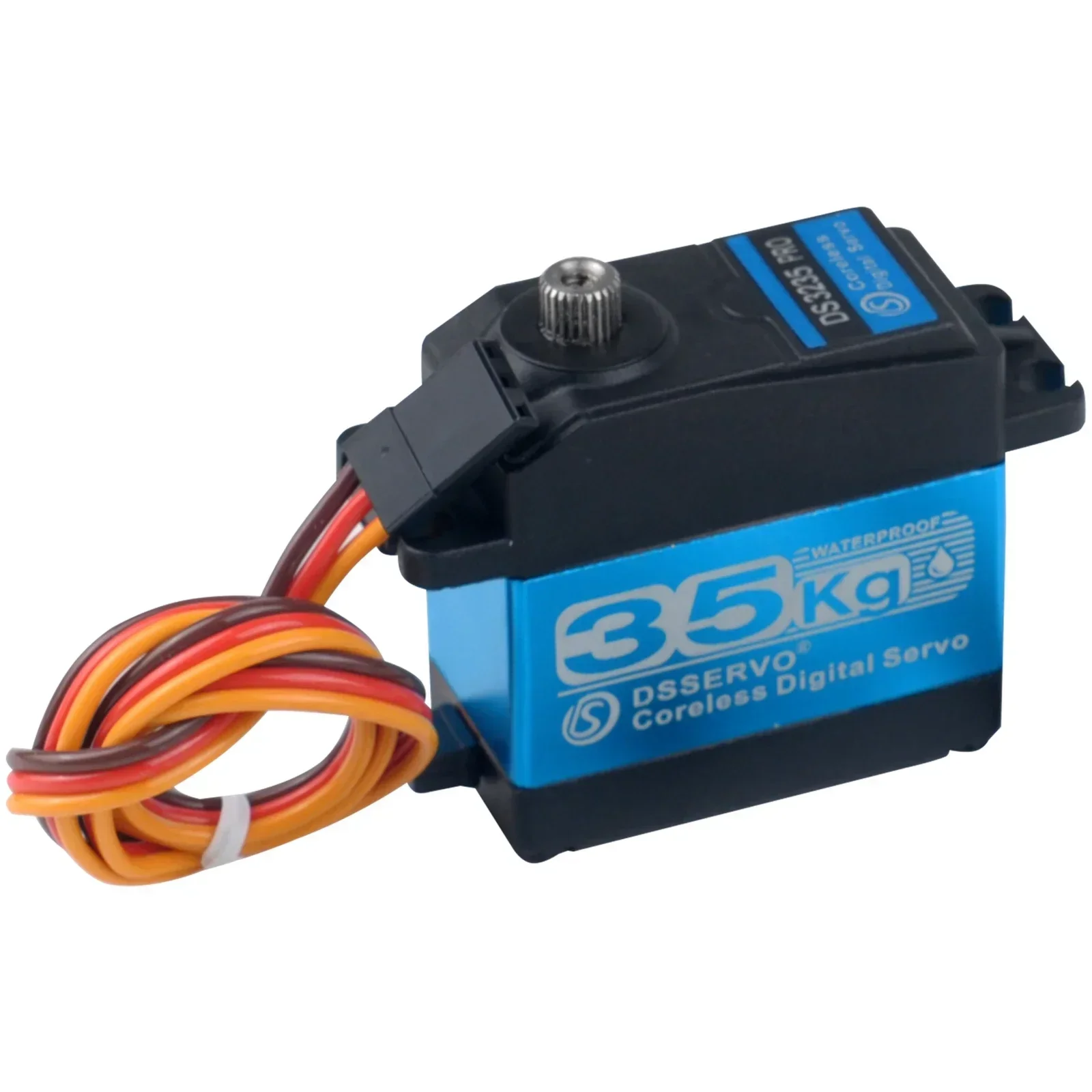 Servo Digital DS3235 PRO de 35kg, motor sin núcleo de 180/270 grados con servos de brazo Servo de 25T para Robot
