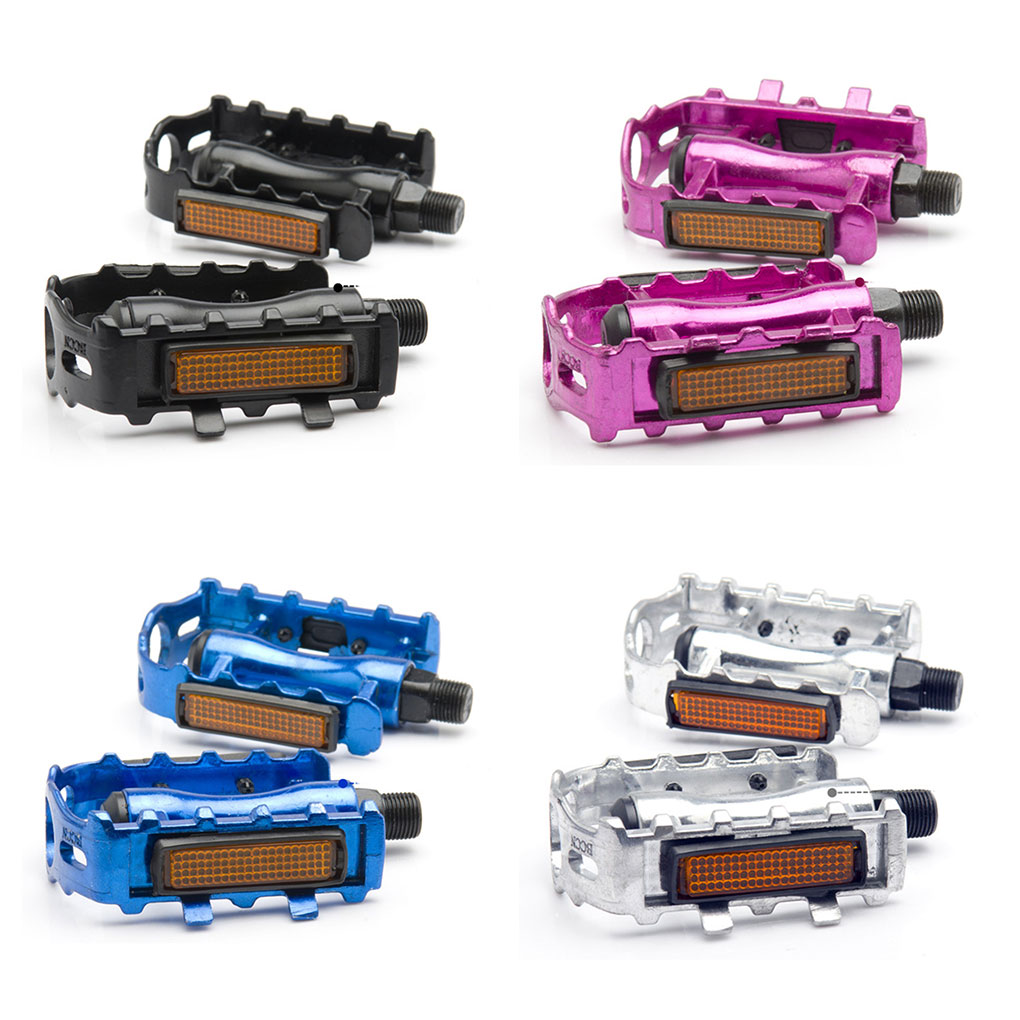 1 Pair Mountain Bike Pedals MTB Cycling Outdoor Sport Universal Bicycle Pedals Ultralight Road Bike Hollow Flat CagePedals