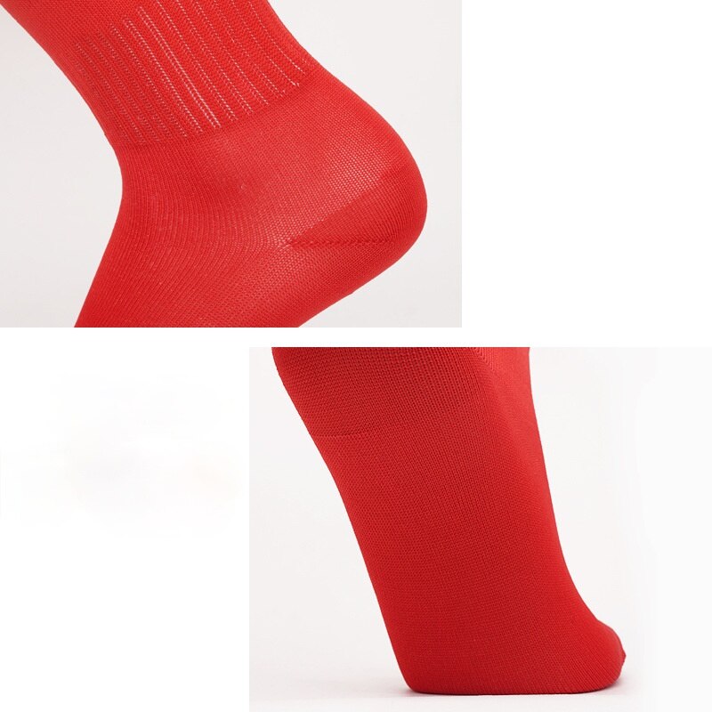 Stijl Voetbal Sokken Mannen Lange Outdoor Ademend Mesh Fietsen Sok Mannen Schokabsorptie Voetbal Sokken Anti Slip