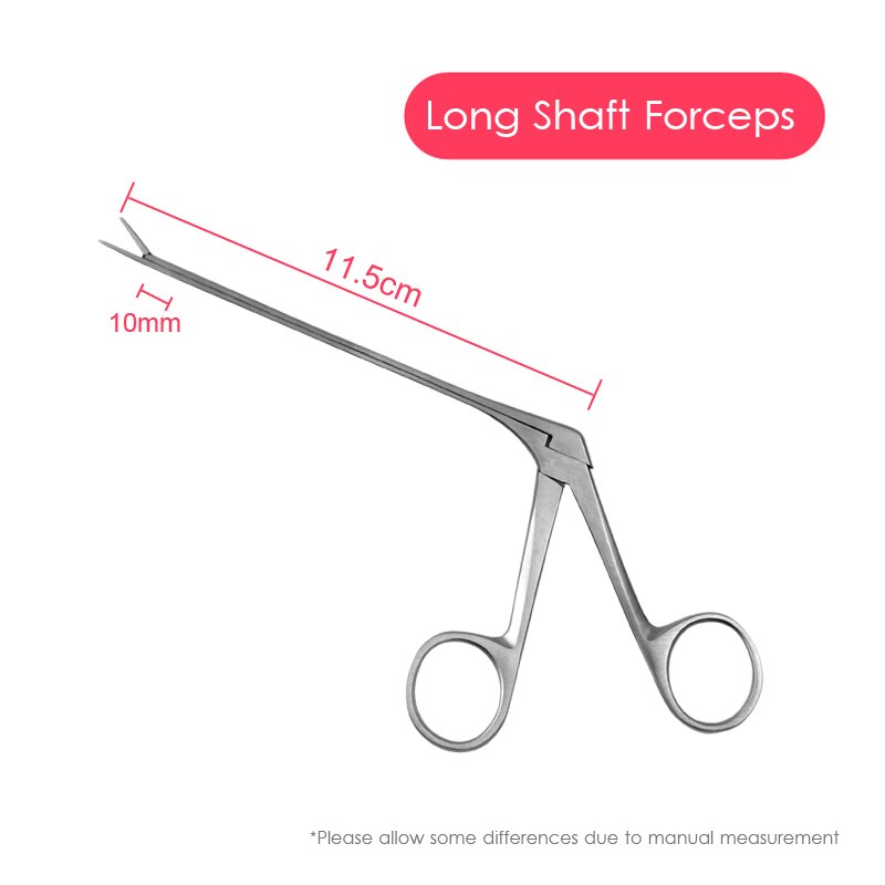 Ear Nose Cleaner Pliers Pick Endoscope Earwax Remover Hartman Micro Alligator Crocodile Veterinary Forceps Tweezer Otoscope Tool