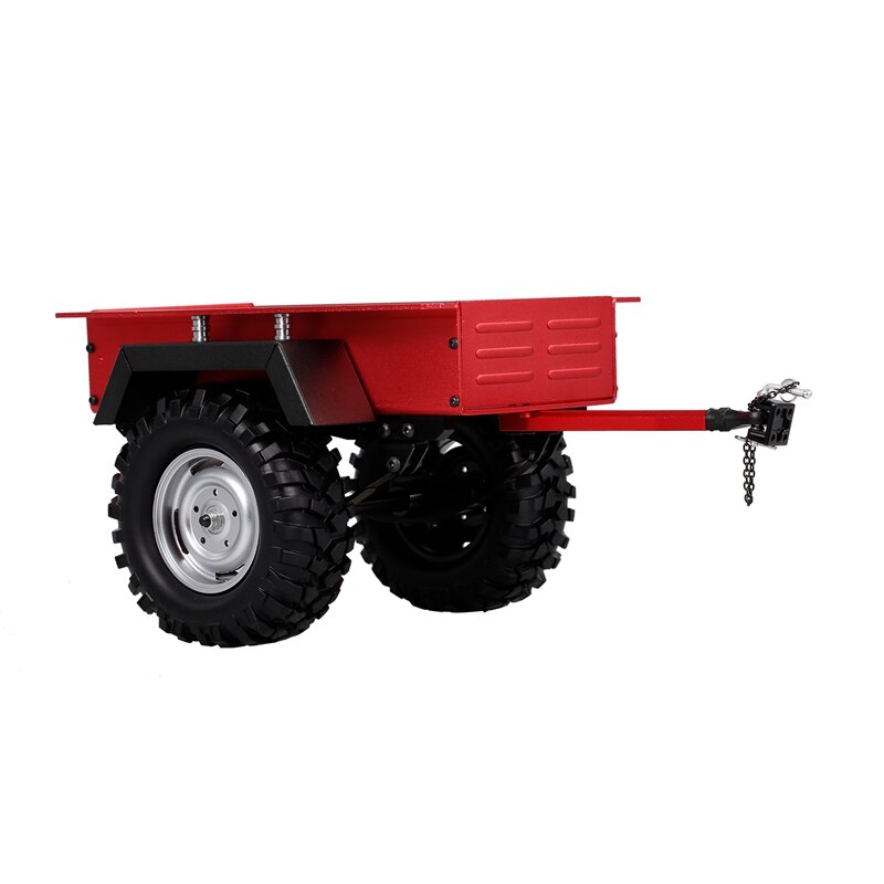 Metalen Bladveer Trailer Auto Voor 1/10 Schaal Rc Crawler Auto Axiale SCX10 90046 Traxxas TRX4 TRX6 Tamiya Redcat