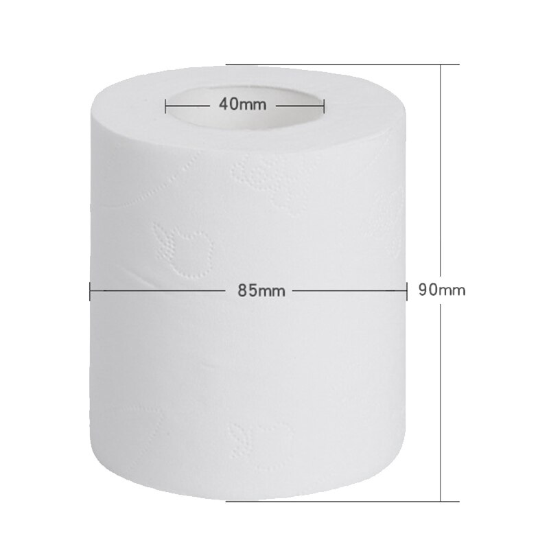 Toilet Roll Paper Paper Napkin Home Bathroom Paper Towel Paper Towel Toilet Tissues Daily Necessities(12 Pack)