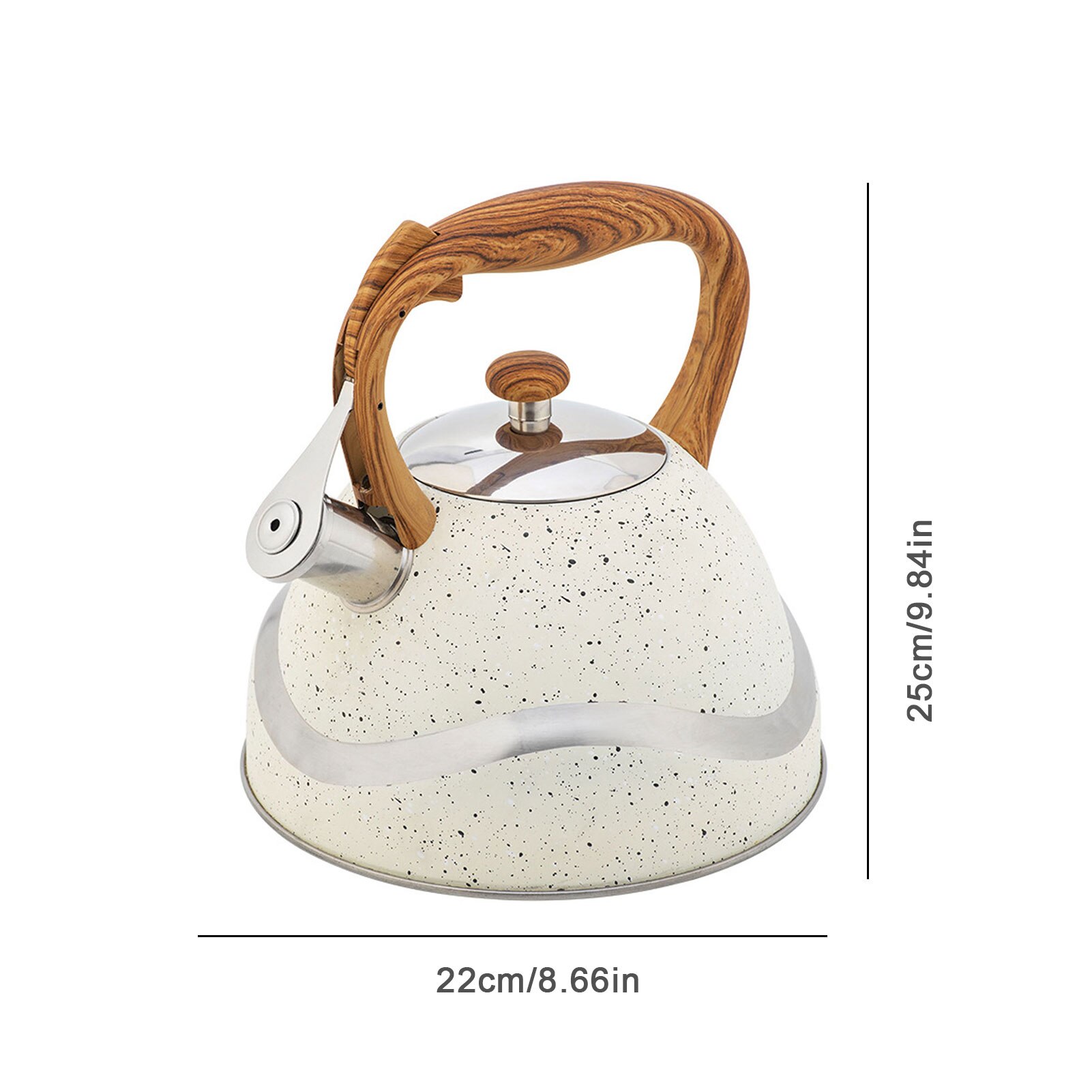 3.5L Whistling Kettle For Gas Stove Induction Cook... Grandado