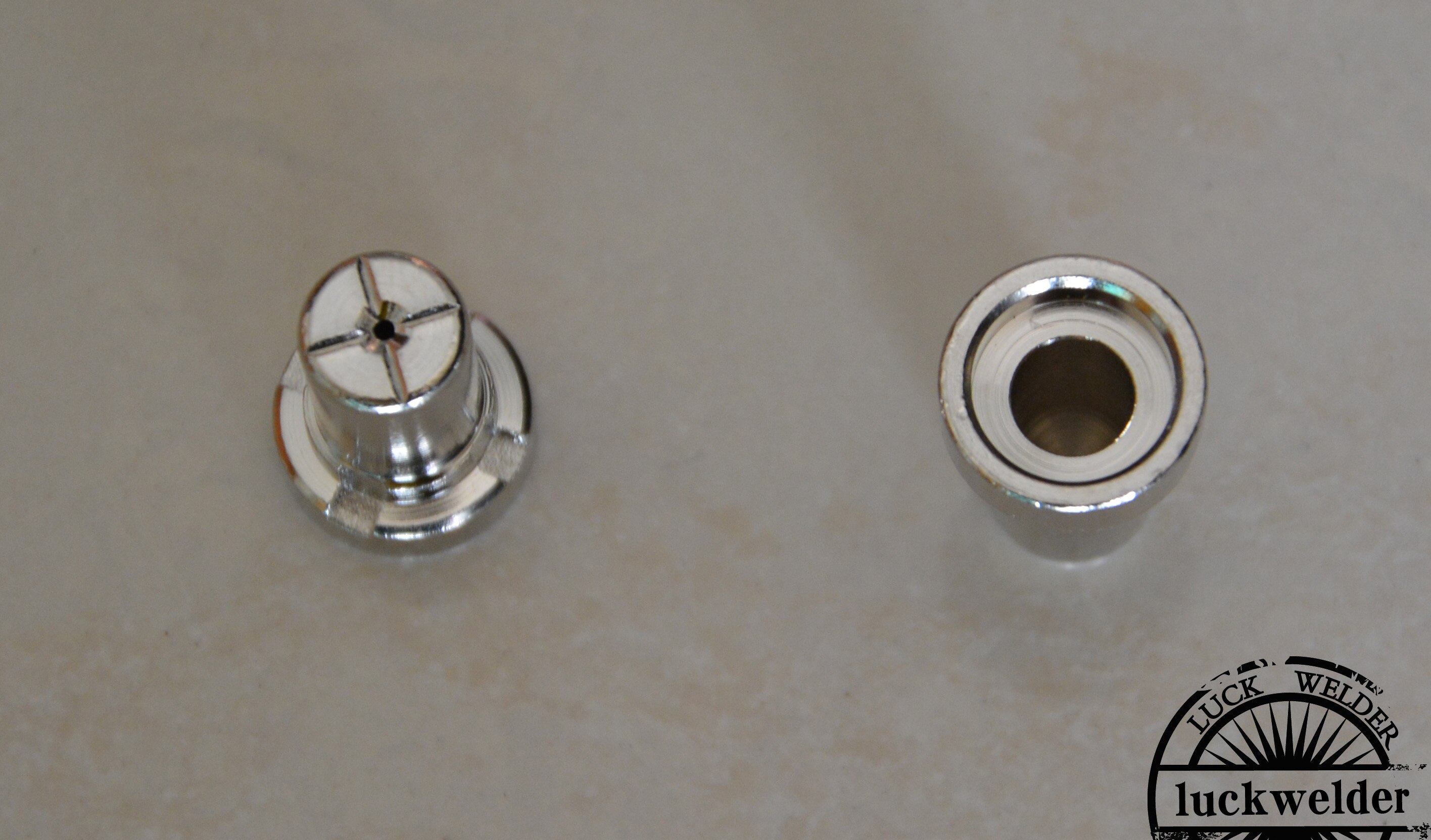 60 Pcs LG-40 PT-31 Plasmasnijden Nozzle Elektrode Uitgebreide Vernikkeld Fit Cut-40 CT-312