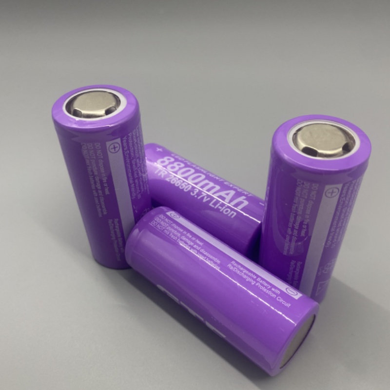 26650 3.7V Rechargeable Li-Ion – 5000mAh, for Camping, Emergency Lighting & Small Appliances