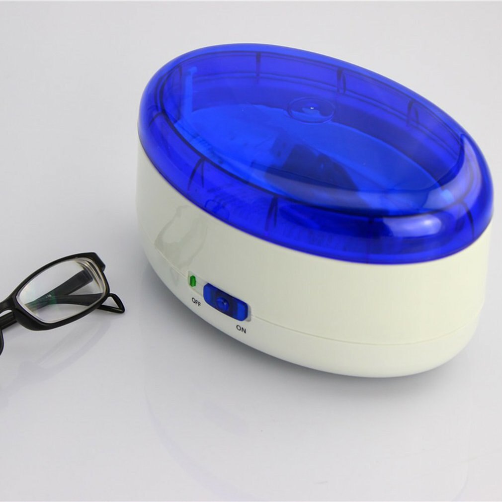 Ultra sonic limpiador ver gafas de navaja de afeitar baño ultrasónico sonic baño de la máquina de limpieza de USB batería de Sonic limpiador