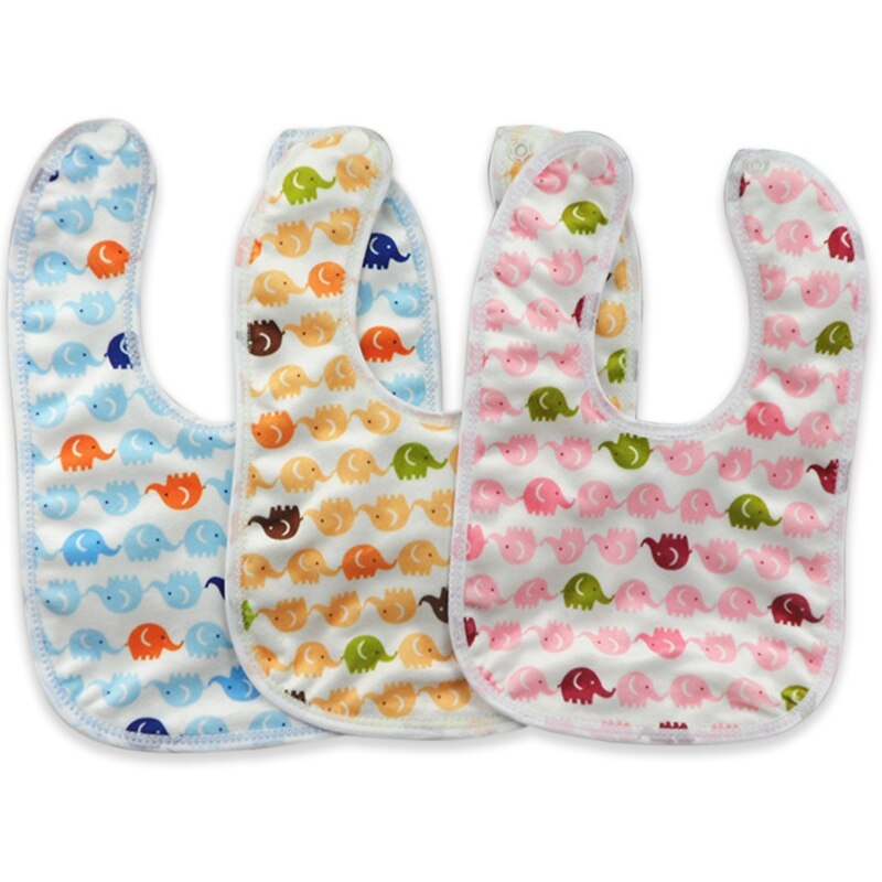 Willekeurige stijl baby slabbetje fluweel waterdicht babyverzorging voeding bedrukking slabbetjes handdoek