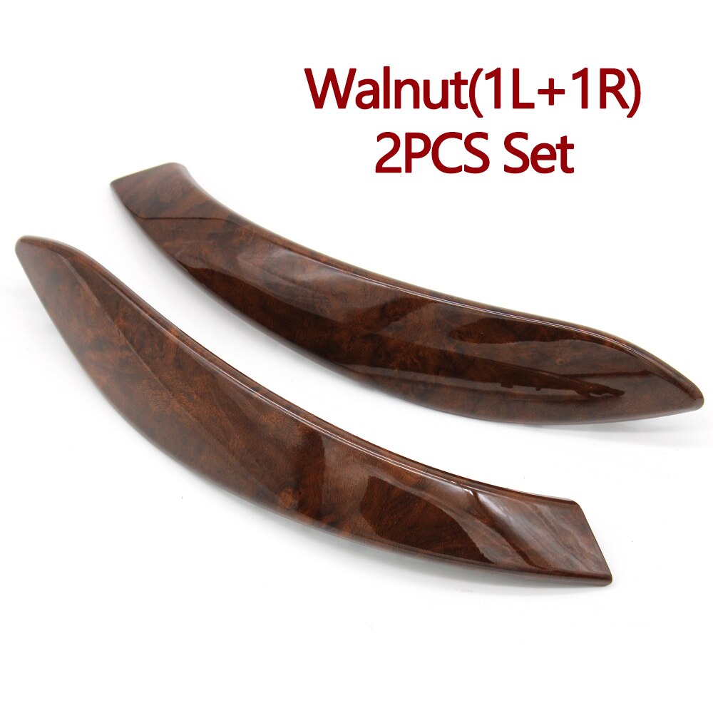 Interni Porta Tirare Maniglia Esterna di Copertura ordinare per BMW 3 Serie 4 F30 F80 F31 F32 F33 F34 F35 F36 2013-2018: noce  2pezzi impostato