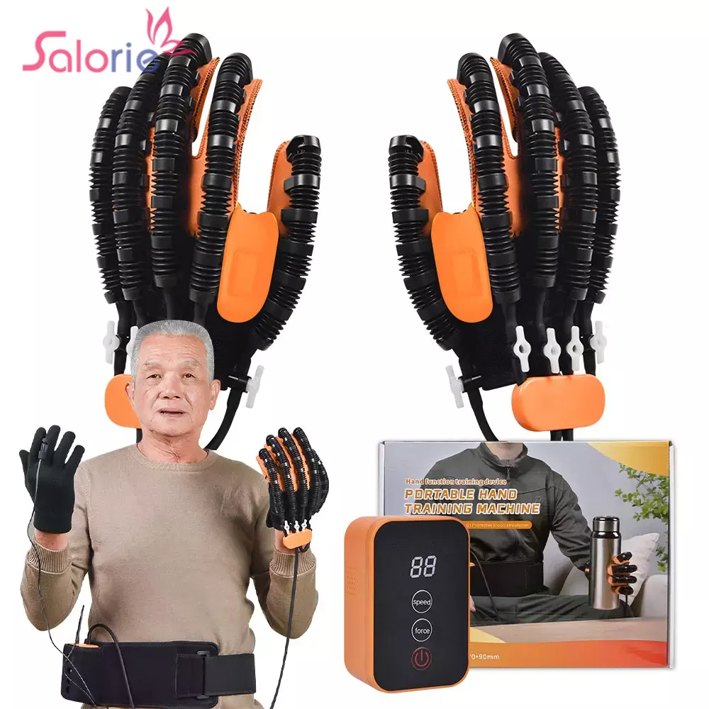 Intelligente Rehabilitation Roboter Handschuhe Hand Funktion Schlaganfall Hemiplegie Erholung Ausbildung Finger Massage Chirurgie Massage Handschuh