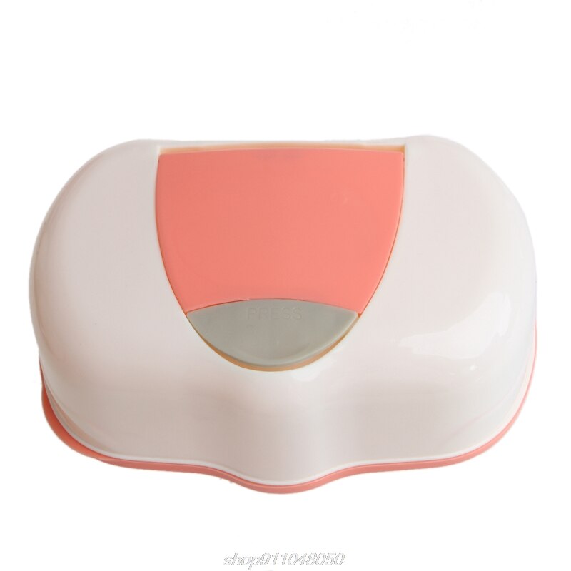 Plastic Wet Wipes Storage Case Box Refillable Container 80 Sheets D02 20: O