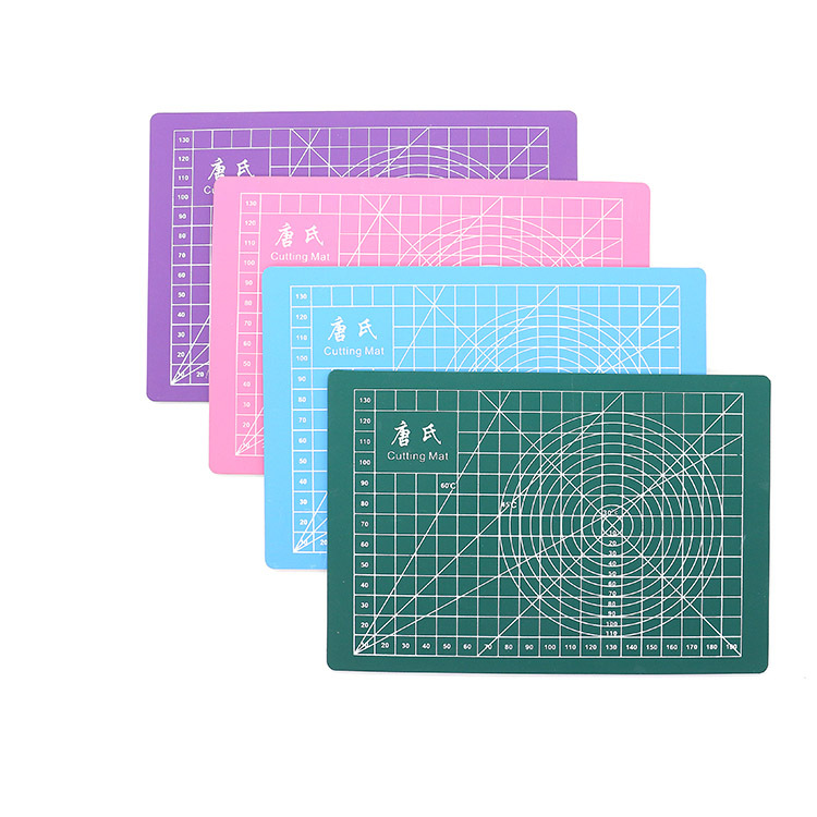 Tapis de découpe de Sculpture A5, lignes à grille auto-réparatrice, modèle artisanal parfait pour le Quilting, la couture et l'art, joint de tampon en PVC