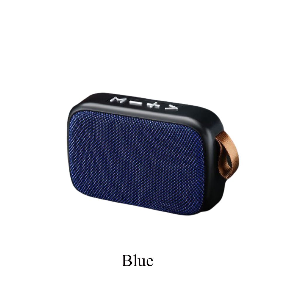 Outdoor Draadloze Mini Usb Bluetooth Speaker Speaker Sound Box Radio Speaker: blue