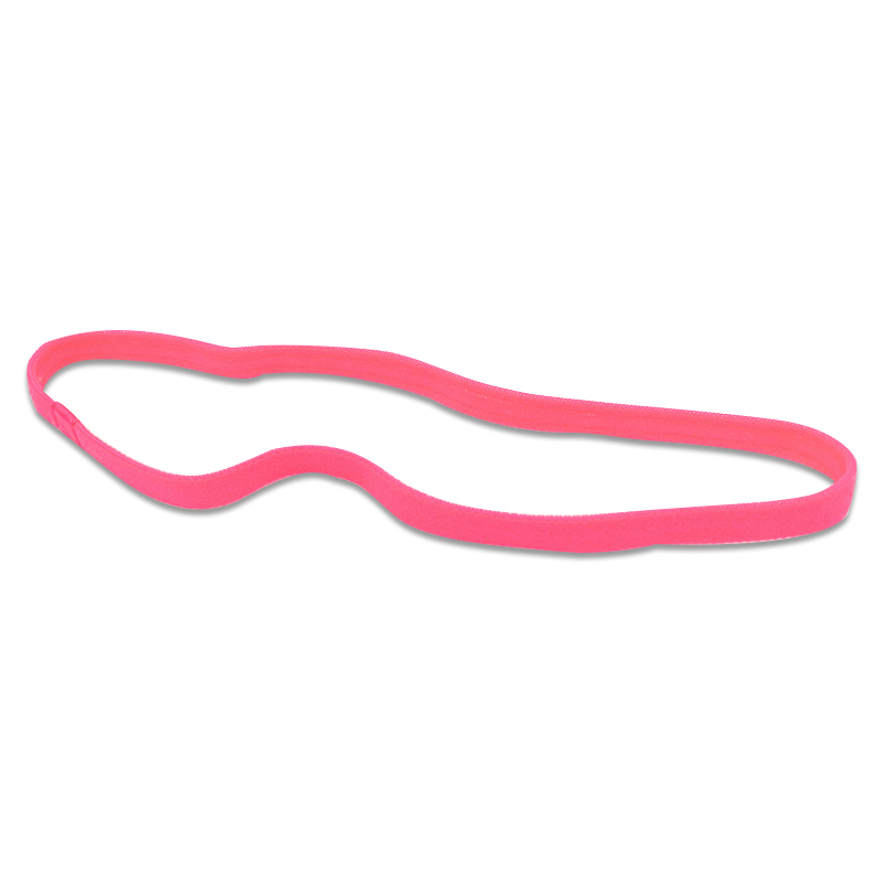 Vrouwen Mannen Yoga Haarbanden Sport Hoofdband Meisjes Anti-Slip Elastische Dunne Zweetband Haarband Hoofddeksels Headwrap Haaraccessoires: Roze