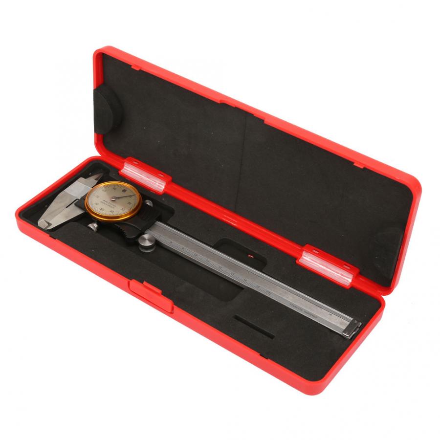 Dual Direction Shock Proof Vernier Caliper with Gauge 0~150mm 0.01mm