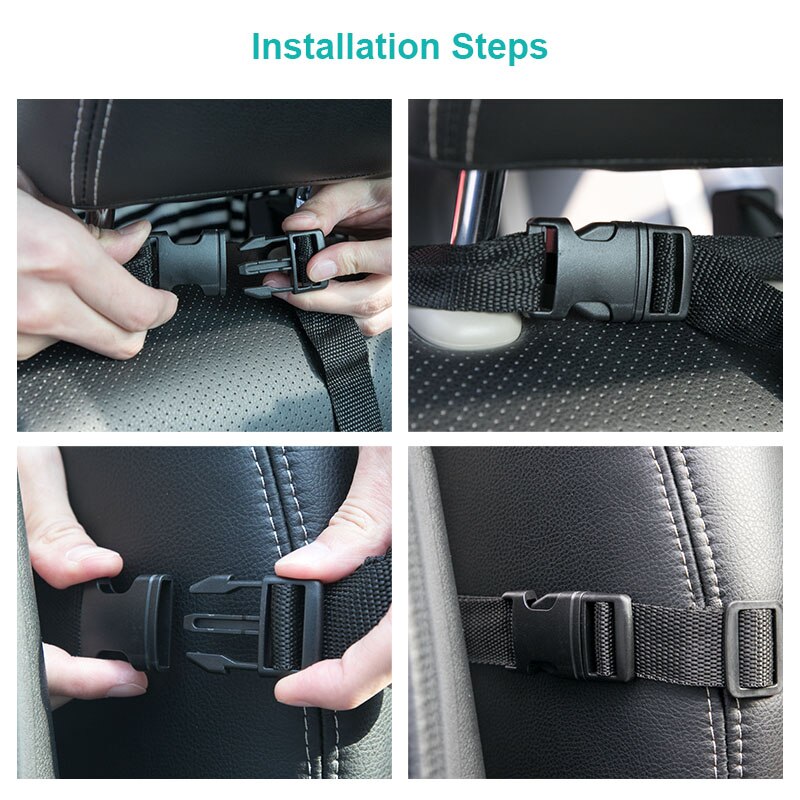 Car Seat Back Organizer Multi-Pocket Storage Bag Tablet Holder Backseat Organizer Automobiles Interior Accessory Stowing Tidying