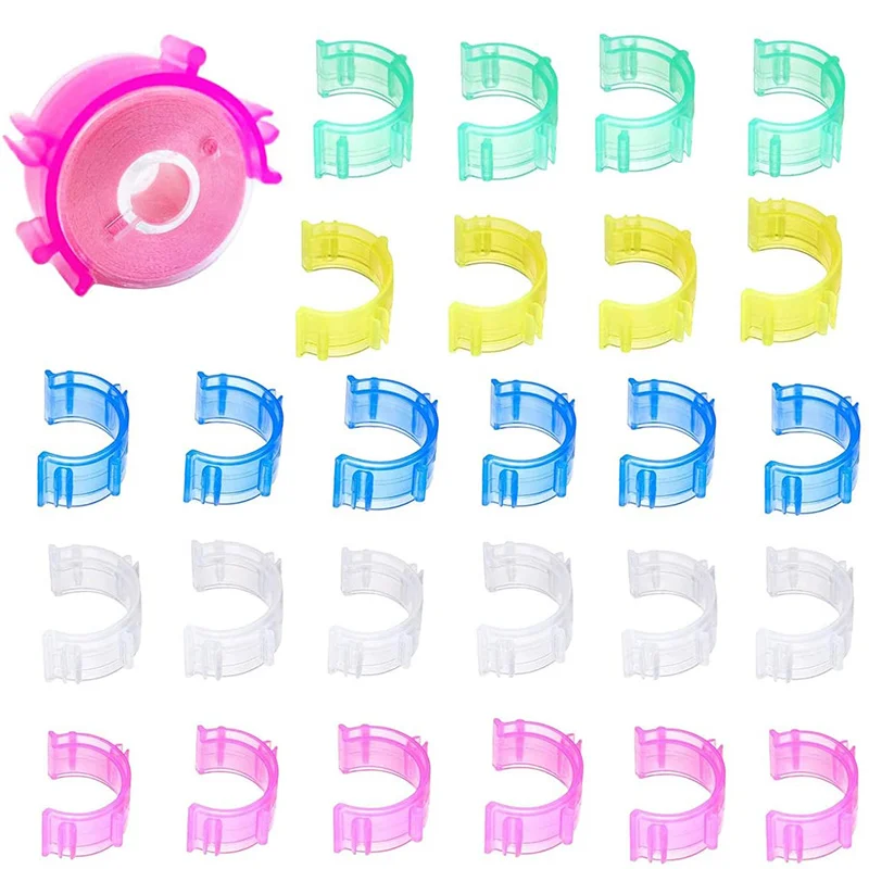 10-50Stck NäHenne Spulen Clips Spulen Halfter Clips Kunststoff Spulen Halfter Klemmen Gewinde Clips Nähmaschine Werkzeuge für gewinde Spule