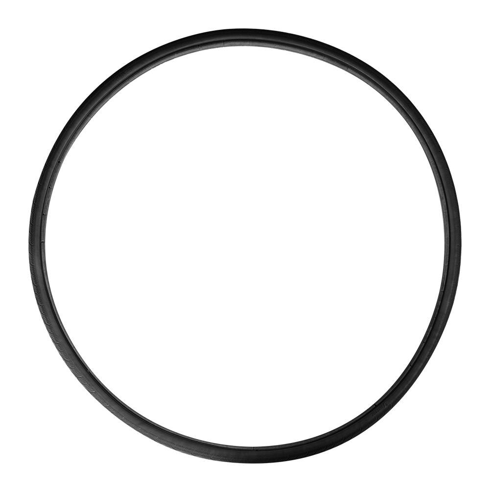 Bicycle Solid Tire 700x23C Wheel Explosion-proof Outer Tires Fixed Gear Free Inflatable Vacuum Tires Road Bike Solid Tire: Black