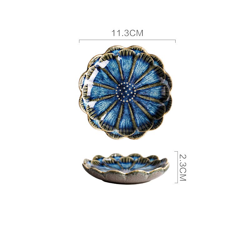 kitchen ceramic plate seasoning dish seasoning mustard wheat grass bowl seasoning dish small vinegar seasoning board snack dish: g