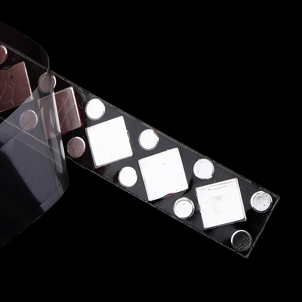 2 Roll Multi Shapes and Colors Rhinestones Stickers Tape Mobile Phone PC Car Art DIY Bling Self Adhesive Scrapbooking Stickers