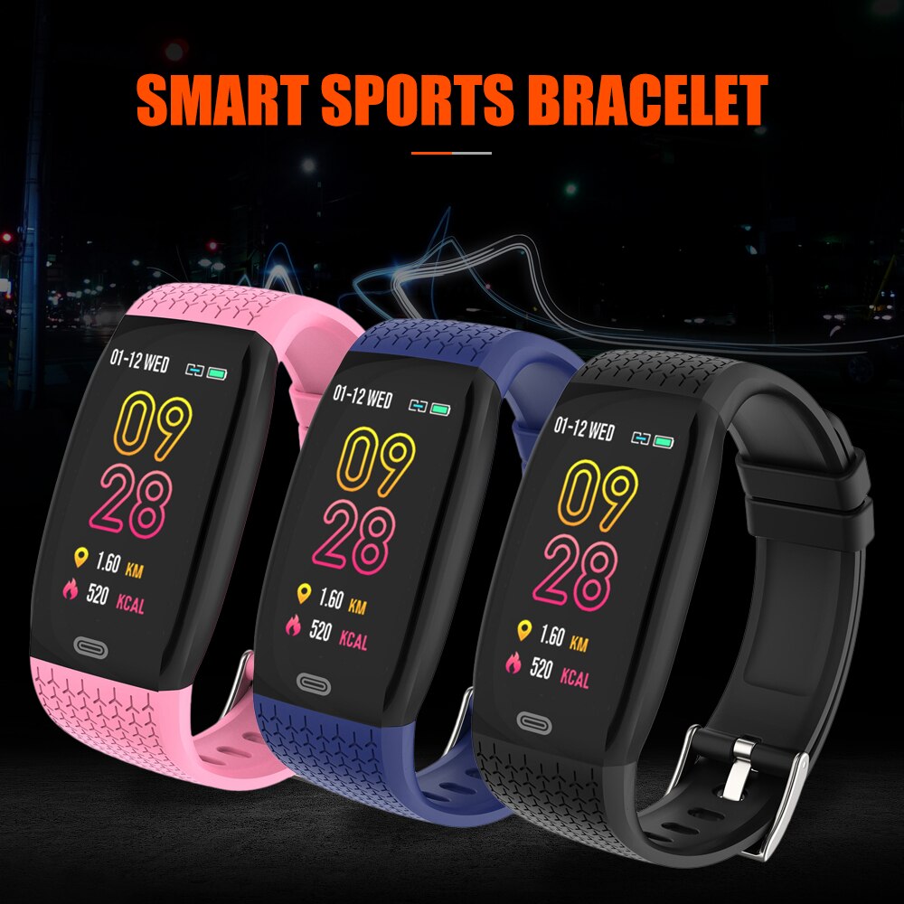 Smart Polsband Fitness Armband Bloeddruk Meting Smart Armband Hartslag Waterdicht Stappenteller Smart Band Horloge