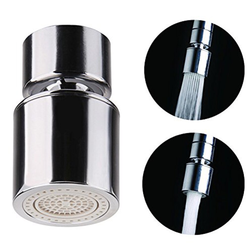 Brass Water Saving Tap Faucet Aerator Sprayer Attachment with 360-Degree Swivel Mixer Aerator Tap Sink Mixer Kitchen Supplies