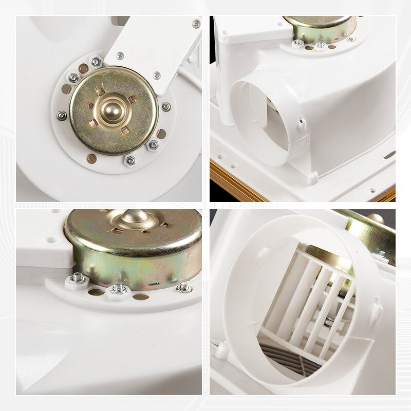 Ventilation fan household bathroom 10 inch exhaust fan toilet engineering plaster ceiling kitchen exhaust fan