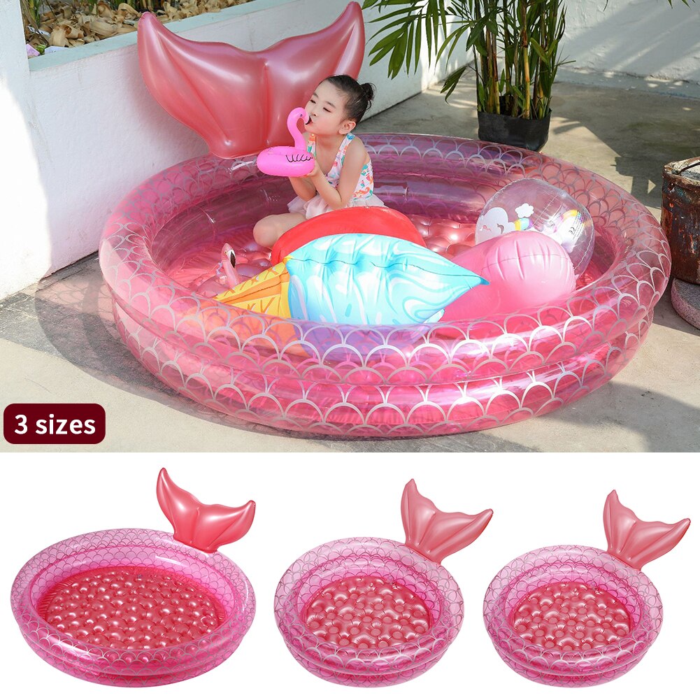 Piscine gonflable en forme de poisson pour enfants, piscine d'arrière-cour intérieure et extérieure pour tout-petits