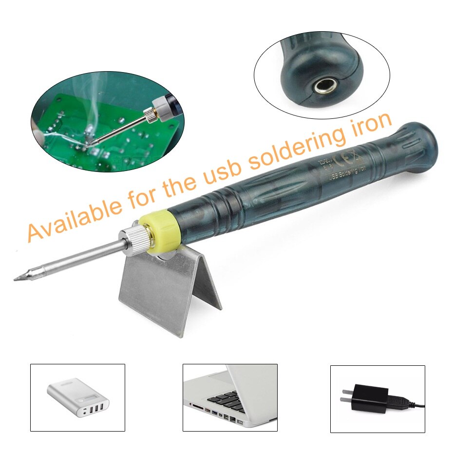 Grot lutownicy TS80P uprościć mini usb elektryczny lutownica rdzeń grzejny zintegrowane żelazne wiertło lutownicze usb