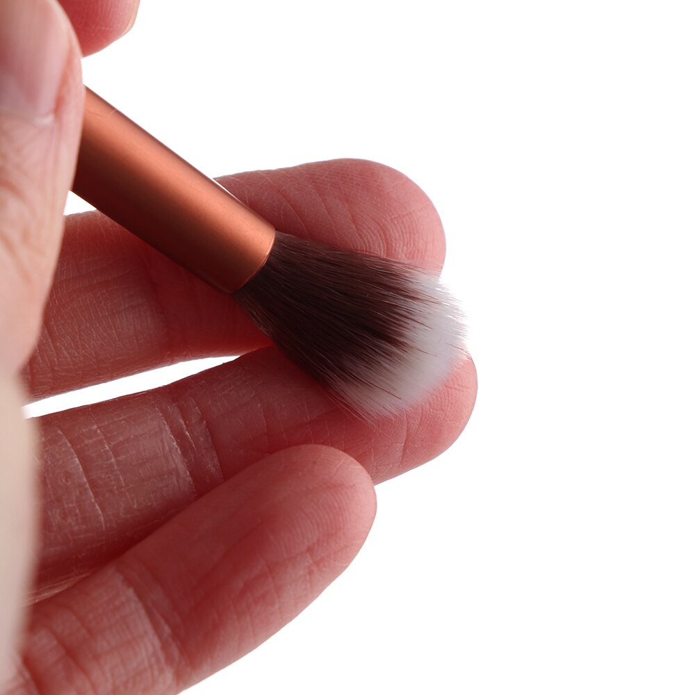 1 pc dubbele neusschaduwkwasten, multifunctionele make-upkwasten, concealer, blending, oogschaduw, poeder, foundation, make-upkwast