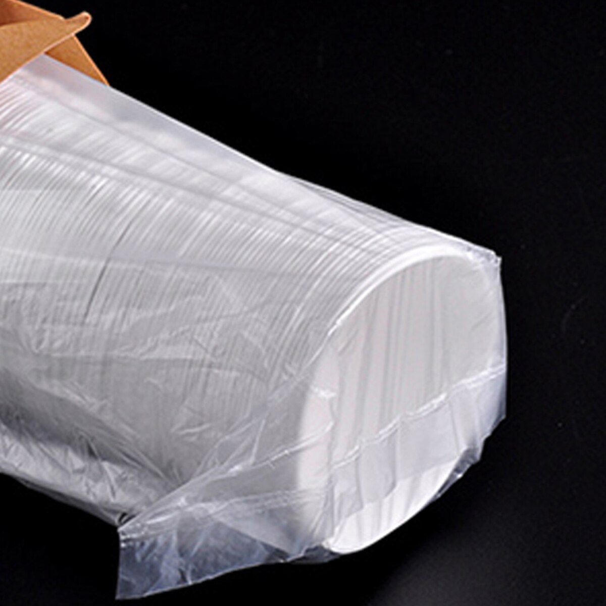 250PCS 3.7oz Disposable Cone Water Cups Paper Funnel Cups Snow Cone Cups - White