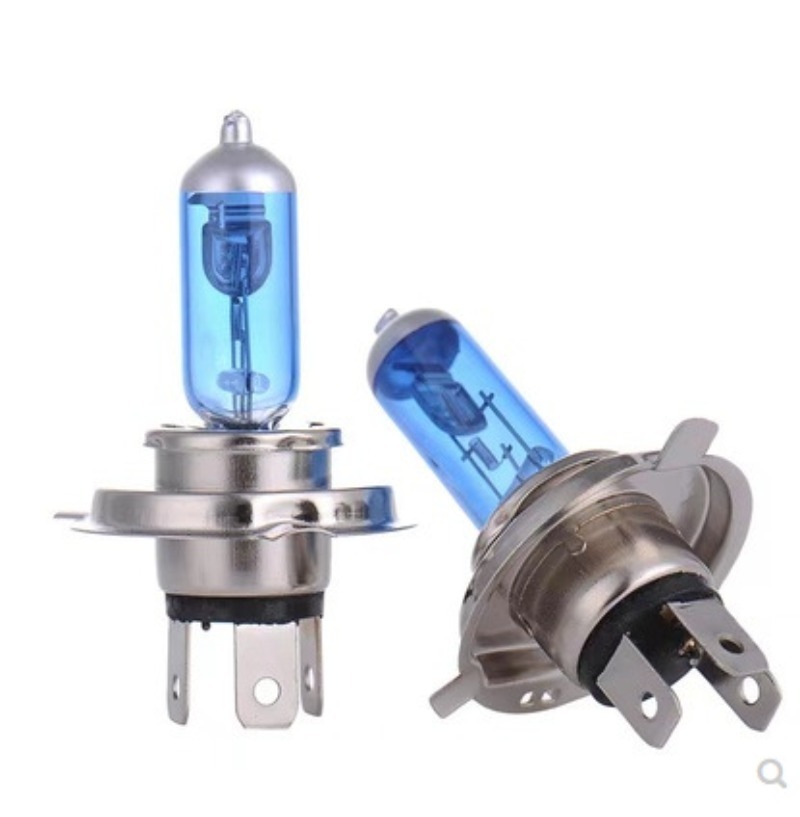 10 Stuks H4 100W 12V Superheldere Witte Mistlampen Halogeenlamp High Power Auto Koplampen Lamp Lichtbron Parking Auto Koplamp
