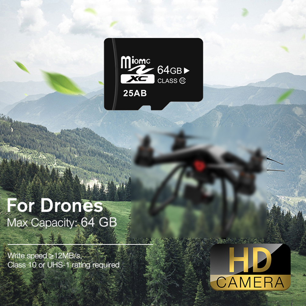 Memory Card 64GB 32GB 16GB Class10 U3 A1 Speed UP TO 60MB/s 4K Full HD Mini Storage Card TF Flash Card For Car Cameras PC Phone