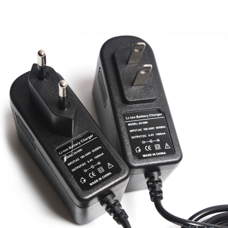 8.4 V 1A chargeur 7.4 V 18650 110-220 V chargeur de batterie au Lithium DC 5.5*2.1mm EU/US Plug 18650 chargeur de batterie au Lithium polymère